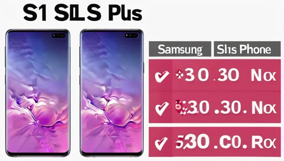 A visual of a Samsung S10