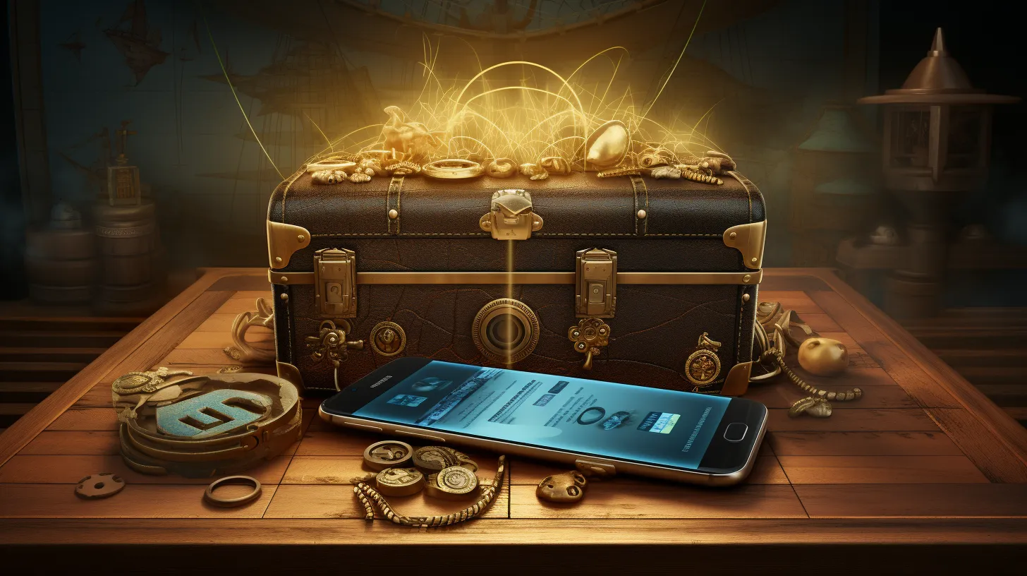 of unlocking a hidden treasure chest v 52 ar 169
