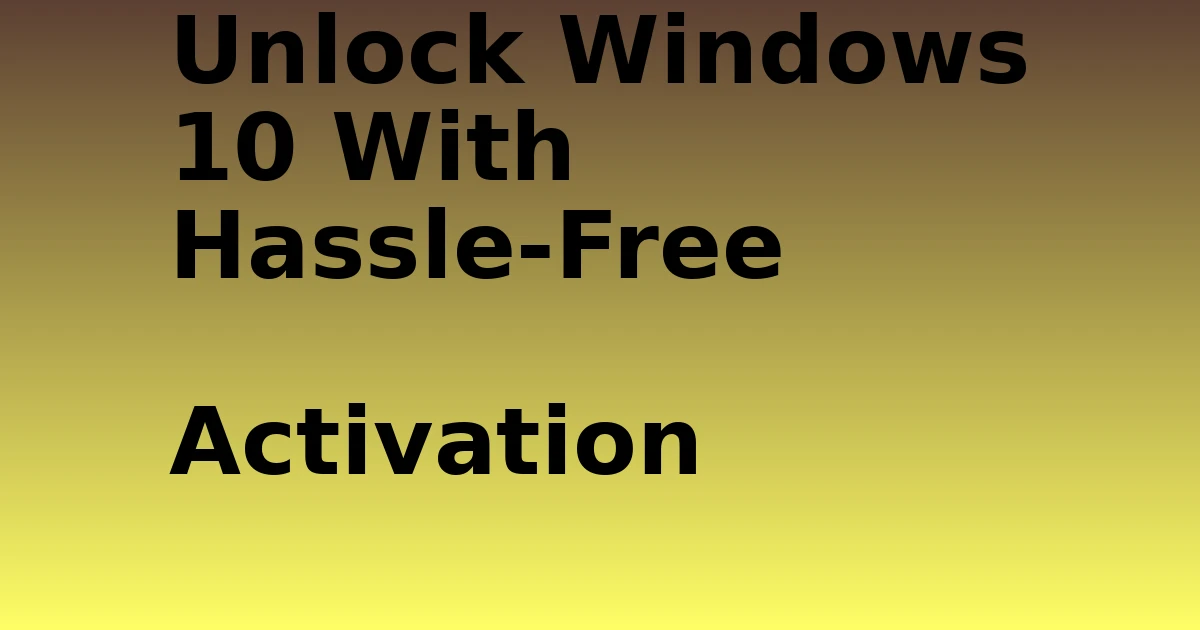 Tech Pappy|Unlock Windows 10 With Hassle-Free Activation